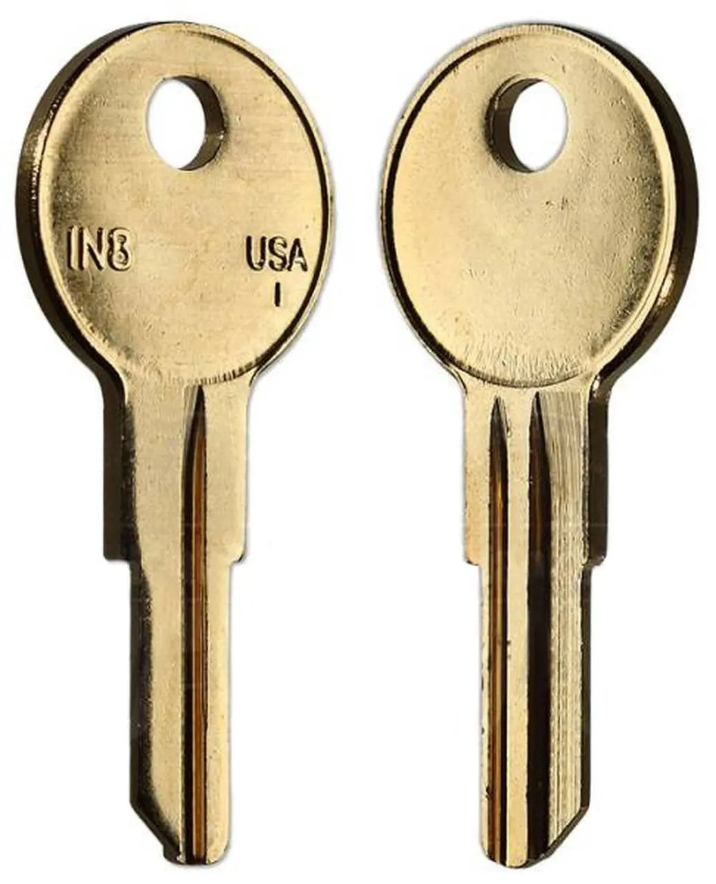 Taylor IN8-BR Independent Key Blank, Brass - 50 per box (L1054B)