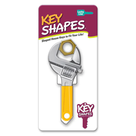 Lucky Line B123K Wrench KeyShapes Blank, Kwikset KW1/KW10