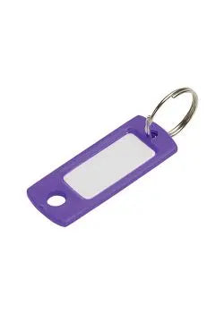 Lucky Line 16965 Key Tag with Ring Purple 50 Per Pack