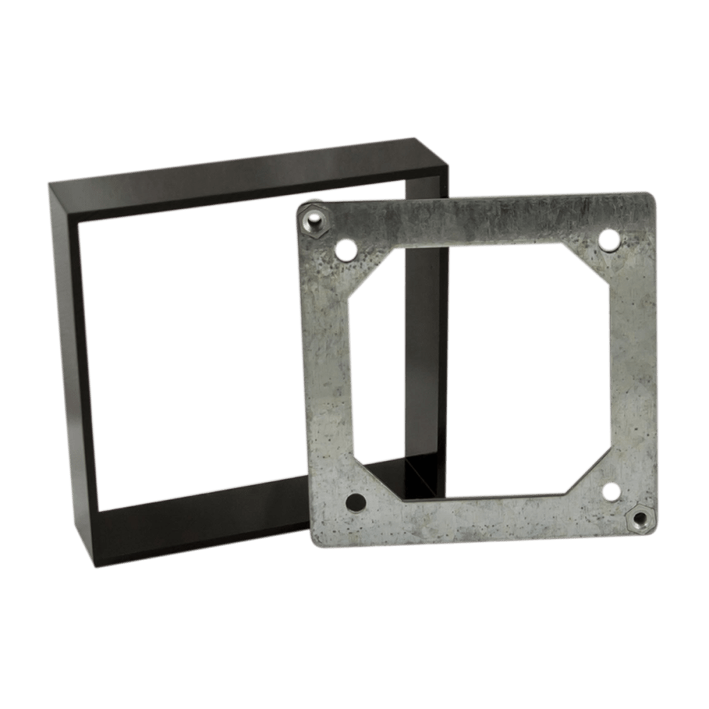 BEA 10PBBRACKET Push Plates Accessory, Surface Mount Kit, 6" Round or 4.75" Square