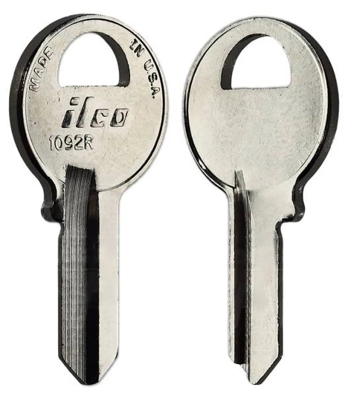 Kaba Ilco 1092R Key Blank – Master Keyway, Nickel-Plated Brass