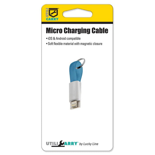 Lucky Line U15101 Micro Charging Cable Asst 1 Per Card