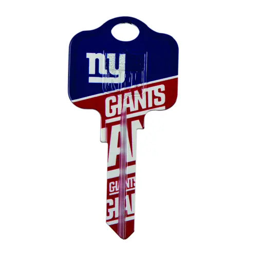 Kaba Ilco SC1-NFL-GIANTS New York Giants Football House Key Blank SC1 Keyway