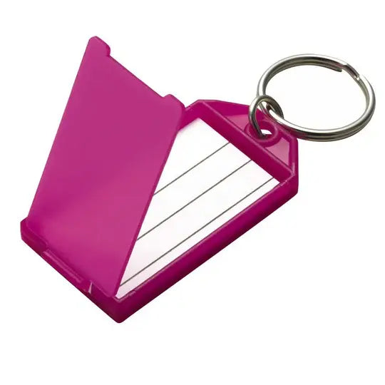 Lucky Line 60500 Key Tag with Flap & Split Ring Asst 100 Per Box