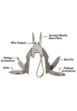 Lucky Line U10701 Snapper Multi-Tool 1 Per Card