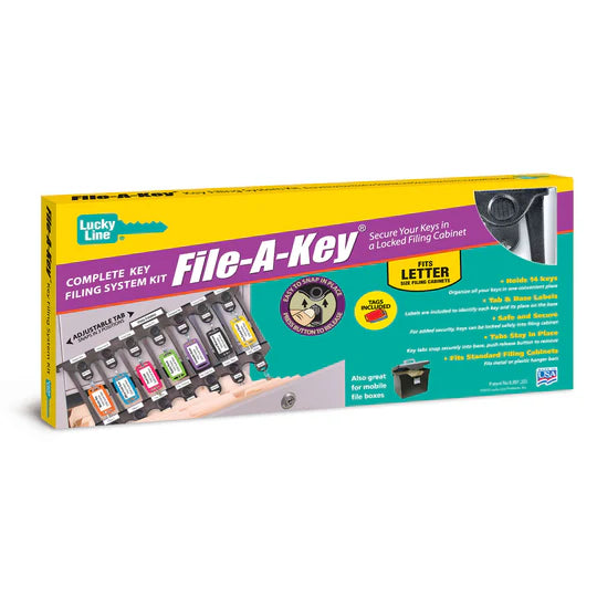 Lucky Line 60800 File A Key Letter Size