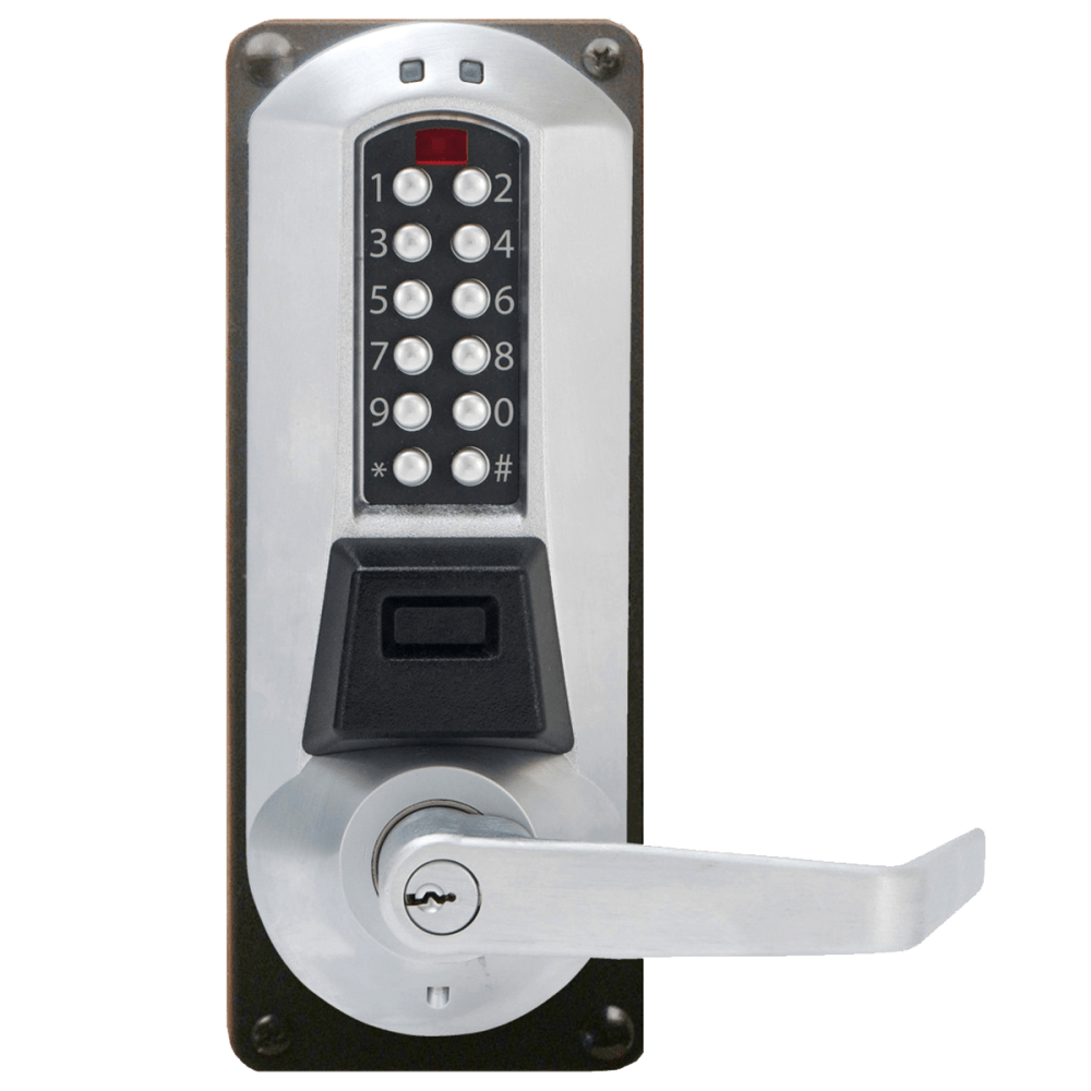 DormaKaba E5786XSWL-626-41 E-Plex Entry/Egress Back to Back Mortise Prox Lock, 3,000 Access Codes, 30,000 Audit Events, KIL, Schlage C Keyway, Satin Chrome