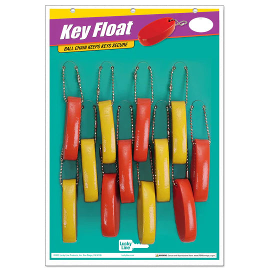 Lucky Line 92912 Key Float With Ball Chain 12 Per Card