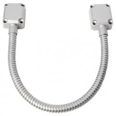 Seco-Larm SD-969-S18Q Armored Door Cord, 18" Stainless w/Aluminum End Caps