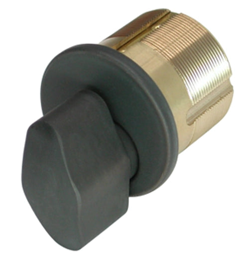 M100T-10B-AR 1" Mortise Thumb Turn Cylinder, Oil Rubbed Bronze