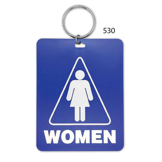 Lucky Line 53000 Womens Restroom Tag 10 Per Pack
