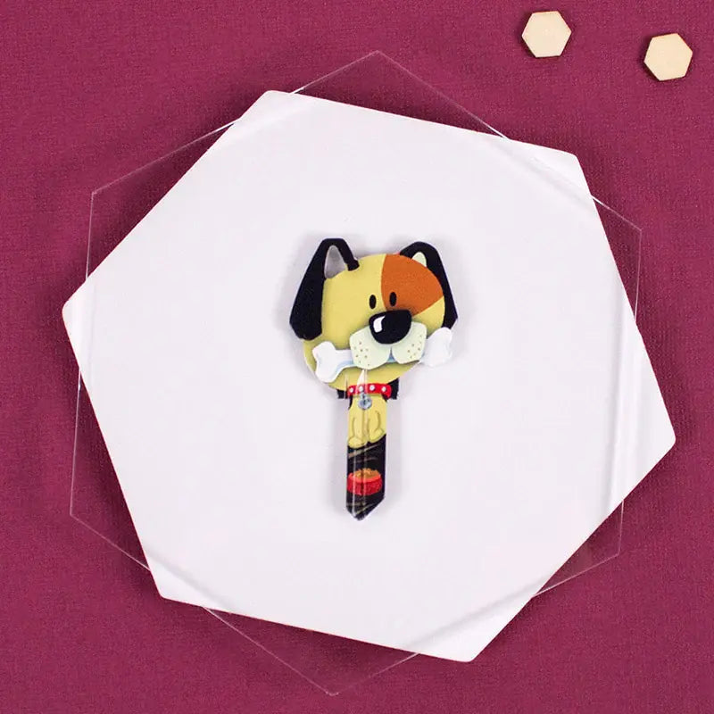 Lucky Line B114K Dog KeyShapes Blank, Kwikset KW1/KW10