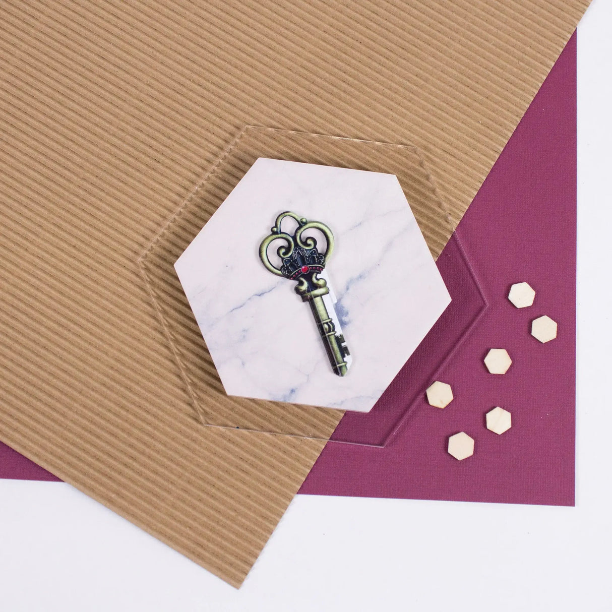 Lucky Line B146K Skeleton Key KeyShapes Blank, Kwikset KW1/KW10