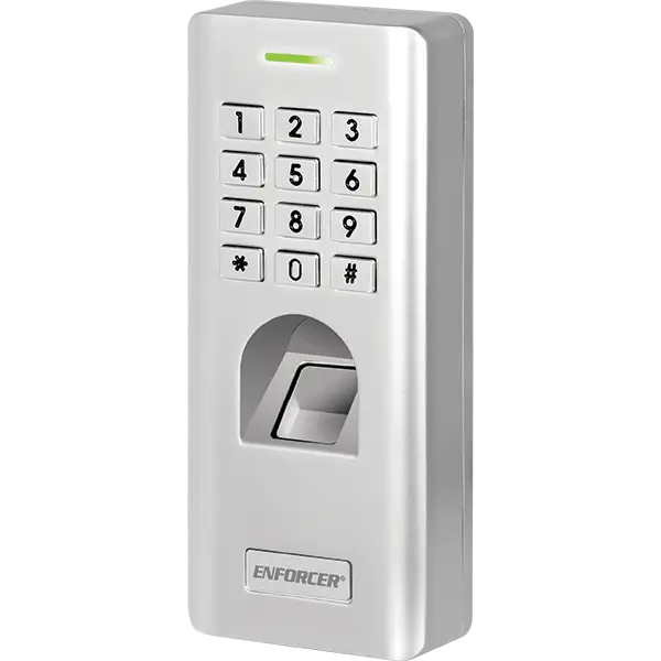 Seco-Larm SK-2612-SFSQ Stand-Alone Fingerprint Reader & Keypad, 12VDC