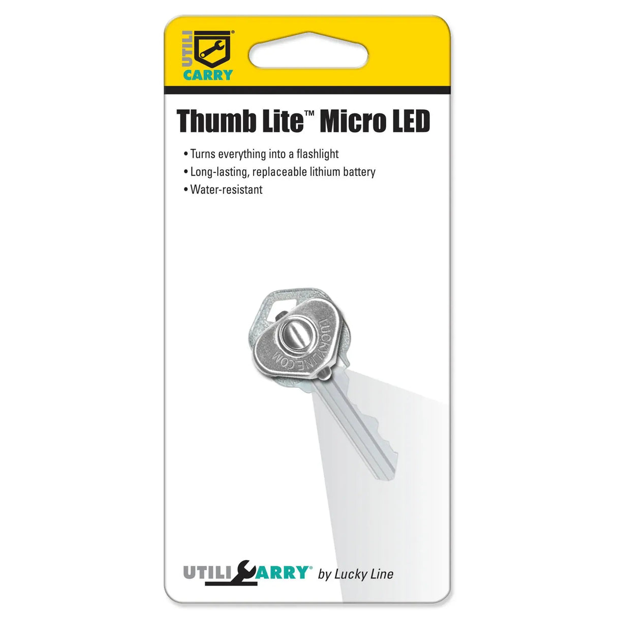 Lucky Line U90701 Thumb Lite Micro Light 1 Per Card