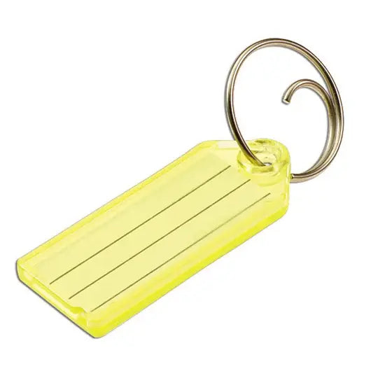 Lucky Line 12302 Key Tag with Tang Ring 2 Per Card