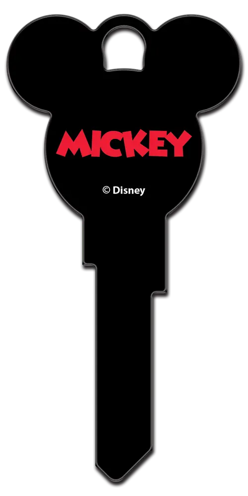 SC1-D119 Disney Keys Schlage MICKEY MOUSE HEAD SHAPE