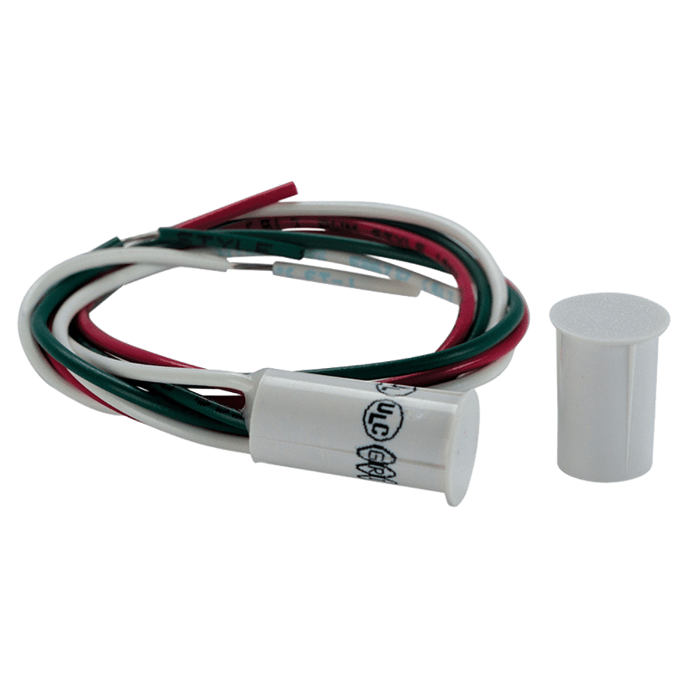 BEA 10SWITCH75 BEA Supplemental Door Accessory, Miniature Magnetic Door Position Switch, 0.5 Inch Gap, NO/NC, SPDT, 0.44 Inch Diameter, Flush Mount