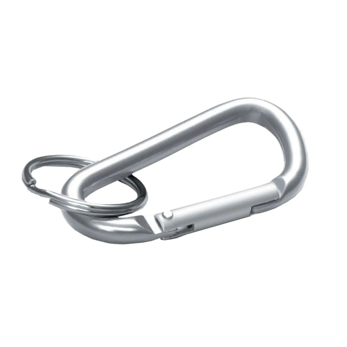 Lucky Line 46193 Large C-Clip with Split Key Ring Silver 10 Per Pack