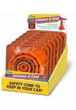Lucky Line 87863 Collapse-A-Cone LED 6 Per Box