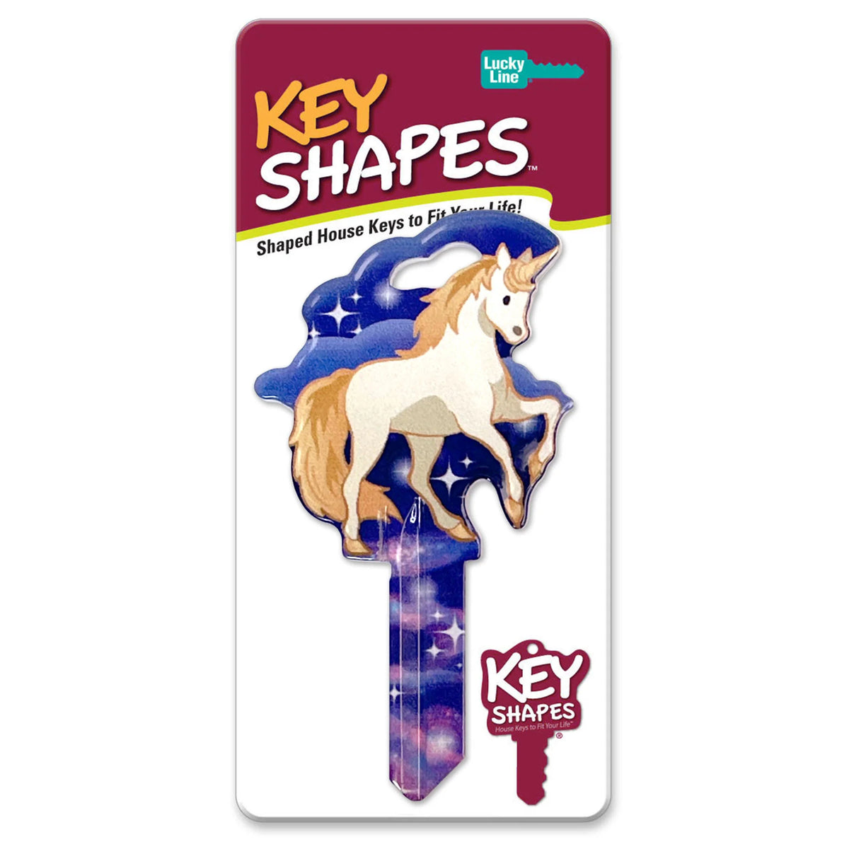 Lucky Line B150S Unicorn KeyShapes Blank, Schlage SC1