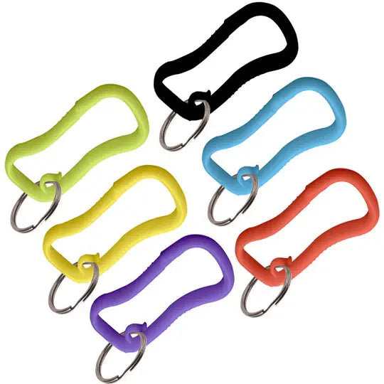Lucky Line 45825 Quick Clip with Ring Asst 25 Per Jar