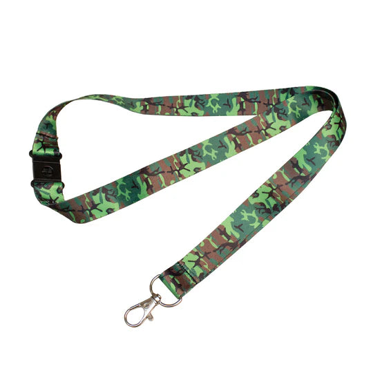 Lucky Line C202 Designer Lanyard Camouflage with UPC