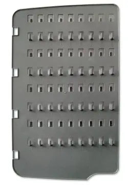 Lucky Line 61400 36 to 108 Hook Key Cabinet Gray