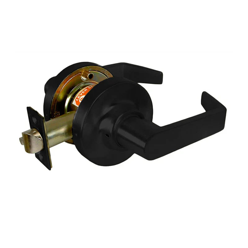 Marks USA 195N/19 Grade 1 Lock, Passage, American Lever, 2-3/4", Matte Black