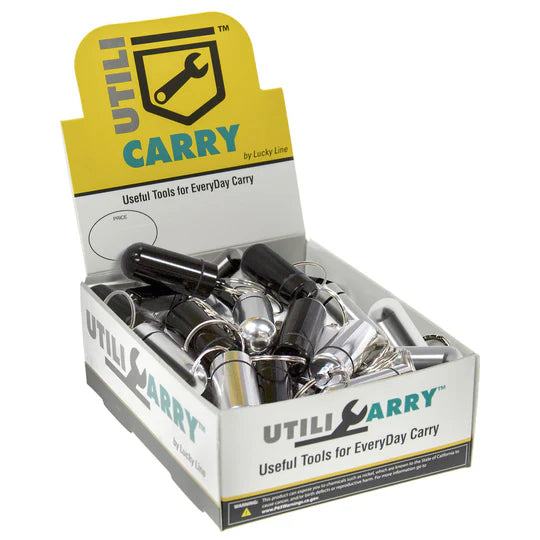 Lucky Line U12900 Utilicarry Storage Capsule 20 Per Display Box
