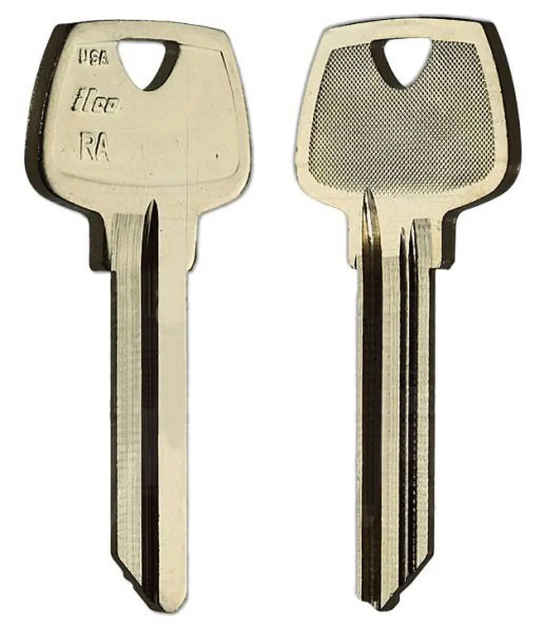 Kaba Ilco O1007RA Key Blank – Sargent RA Keyway, 6-Pin, Nickel Silver