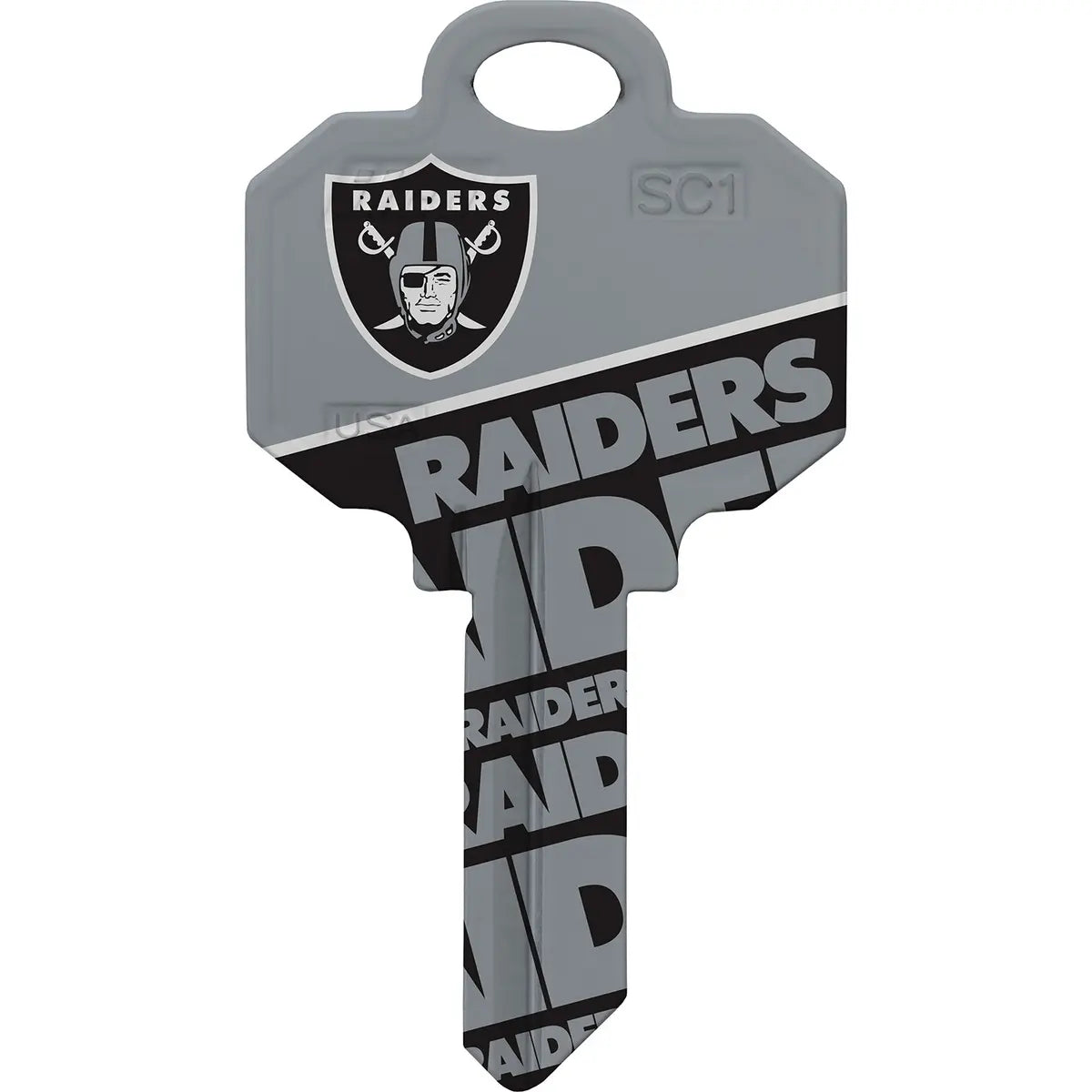 Kaba Ilco SC1-NFL-RAIDERS Oakland Raiders Football House Key Blank SC1 Keyway