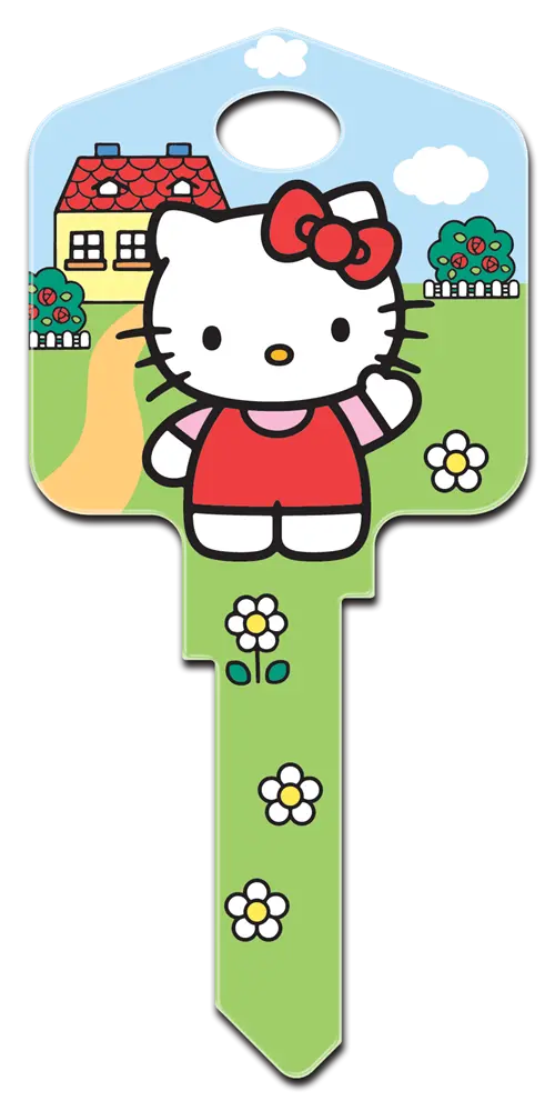 SC1-SR6 Hello Kitty Keys Schlage Hello Kitty's House
