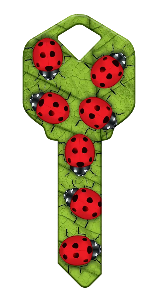 SC1-HK51 Happy Keys Schlage Ladybugs