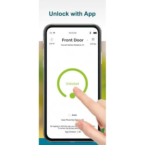 Seco-Larm SK-B141-PQ 12-24 VDC, Single Gang, Keypad Bluetooth with Prox Reader