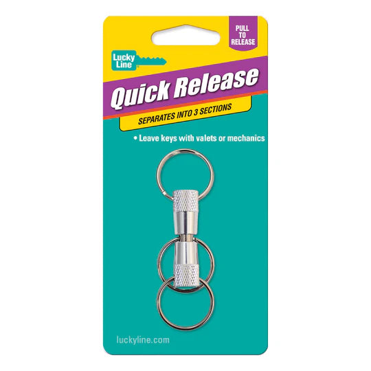 Lucky Line 71501 3-Way Pull Apart Bright Aluminum 1 Per Card
