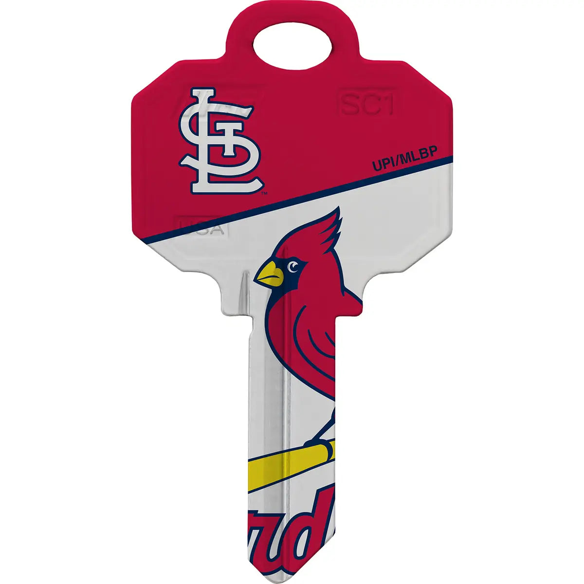 Kaba Ilco SC1-MLB-CARDINALS St. Louis Cardinals Baseball House Key Blank SC1 Keyway