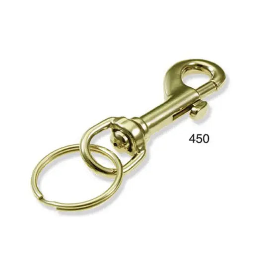 Lucky Line 45027 Bolt Snap Brass 100 Per Jar