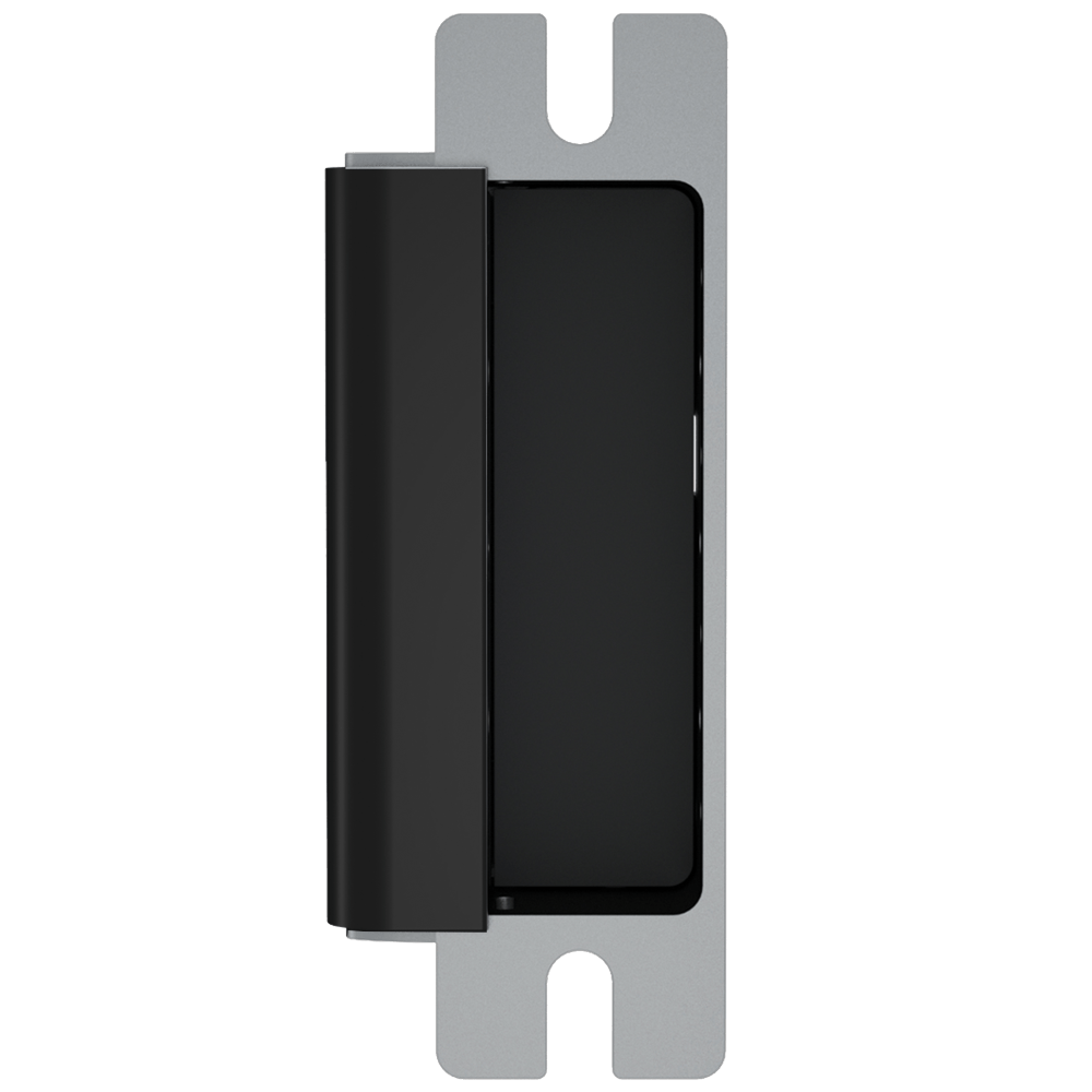 HES 1500-BSP Grade 1 Electric Strike, For Cylindrical or Mortise Latchbolt Locks, Auto-Sensing 12/24 VDC, Field Selectable Fail Safe/Fail Secure, Body Only, Black