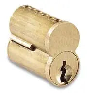 KSP 207KMT-004 Uncombinated Core 7 Pin KMT300 Keyway US4 Satin Brass