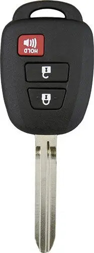 23205 OEM Dealer Keys Toyota RAV4 Remote Head Key – 3-Button H-Chip, 315 MHz (FCC HYQ12BDM / PN 89070-42820)