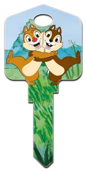 KW-D86 Disney Keys Chip N Dale