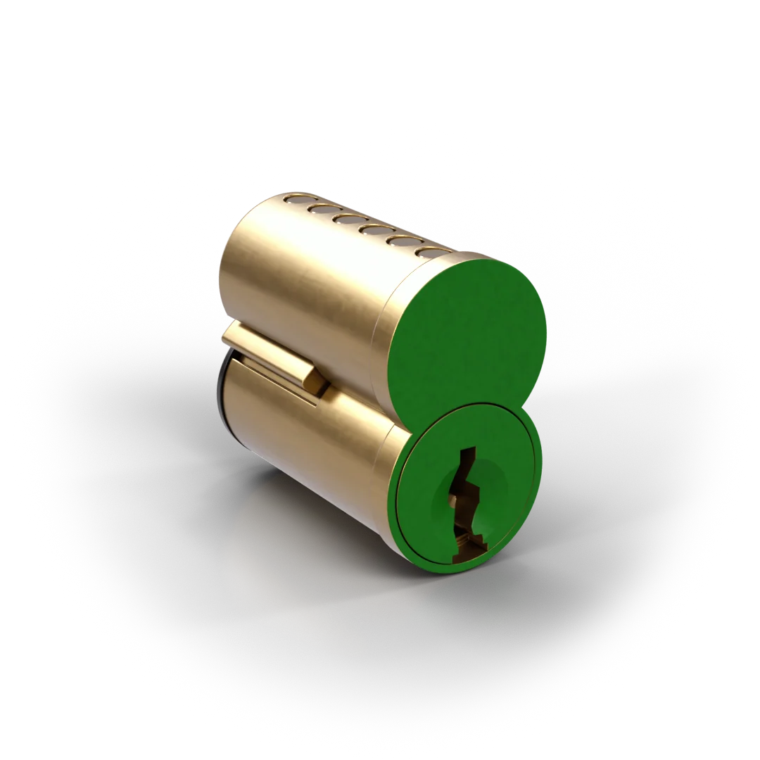 Best Access 1CC7A2 Construction SFIC Core – 7-Pin, Keyway A, Green Finish