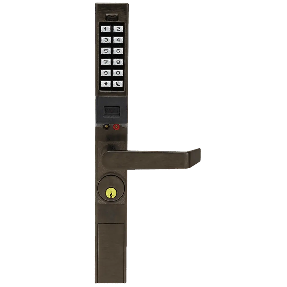 Alarm Lock PDL1300/10B Trilogy Narrow Stile, Prox, 2000 Users, 40,000 Audit Trail, Oil Rubbed Bronze