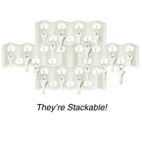 Lucky Line 60700 Wavy Key Rack 7 Key 1 Per Card