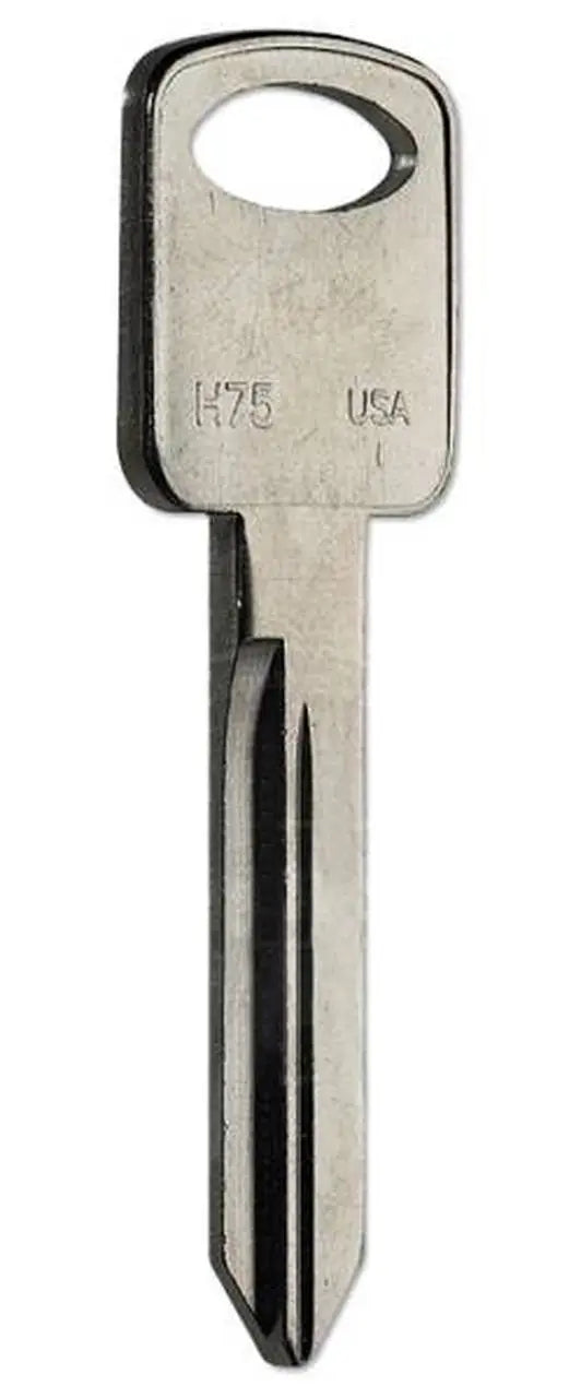 Taylor H75-NP Ford 8 Cut Key Blank, Nickel Plated 10pcs per pack