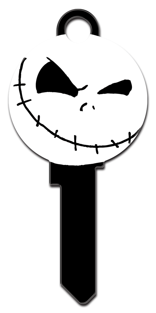 SC1-D118 Disney Keys Schlage JACK SKELLINGTON HEAD SHAPE