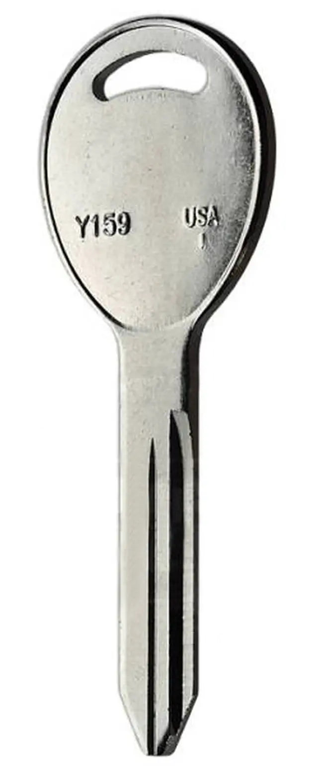 Taylor Y159-NP Chrysler Key Blank, Nickel Plated 10pcs per pack