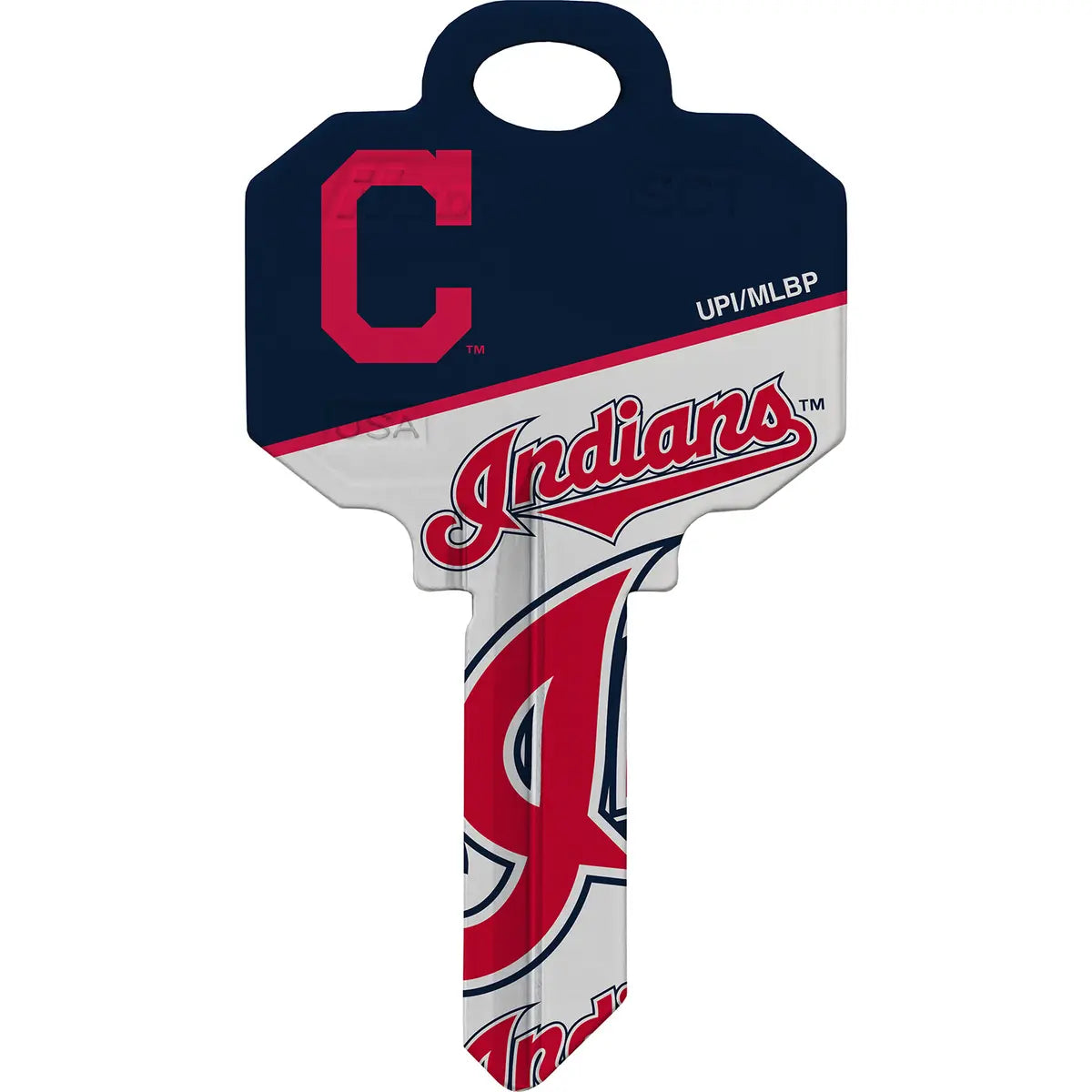 Kaba Ilco SC1-MLB-Cleveland INDIANS Baseball House Key Blank SC1 Keyway