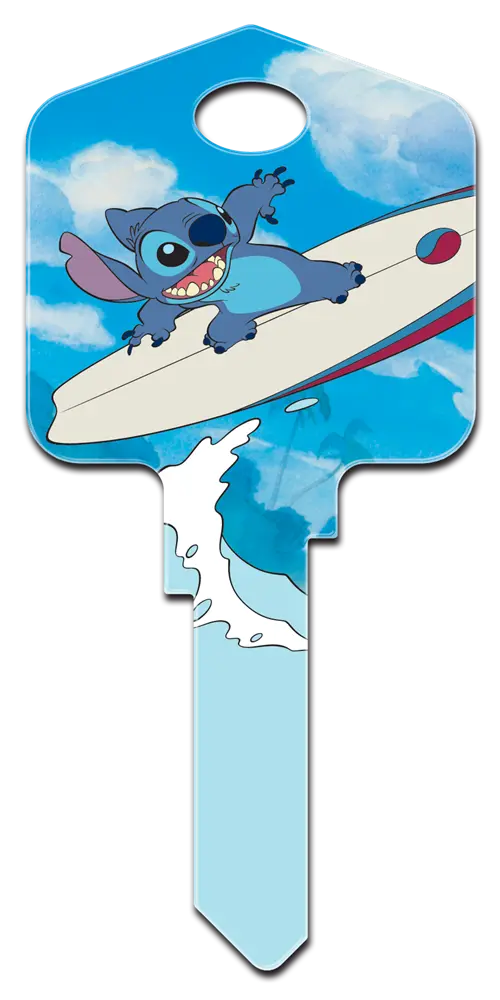 SC1-D67 Disney Keys Schlage Stitch Surfing